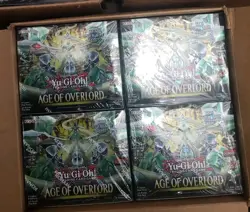 yugioh Age Of Overlord 1st edition booster box open case - Image 1