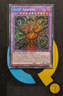 SUDA-EN036 Saint Azamina Secret Rare 1st Ed YuGiOh - Image 1