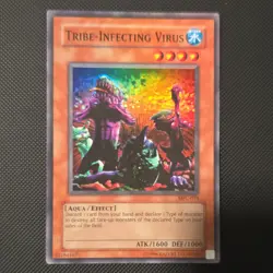 Yu-Gi-Oh! Tribe-Infecting Virus MFC-076 Holo Effect 1600ATK 1000DEF - Image 1