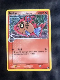 Feebas 49/101 EX Dragon Frontiers Pokemon Card NM+ - Image 1