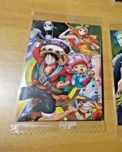 ONE PIECE WAFER CARD CARDDASS CARTE NO.21 SEALED MADE IN JAPAN MINT - Image 1