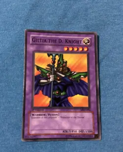 Yu-Gi-Oh - Giltia The D. Knight - 1st Edition Card - MRD-094 - Metal Raiders - Image 1
