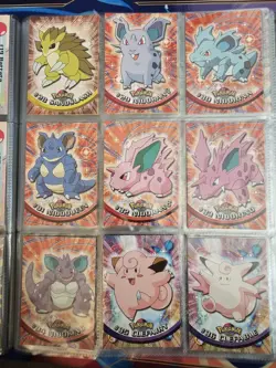 Pokemon Topps Card Blue Label Series 1 complete NM/Mint, extra holo foils. - Image 5