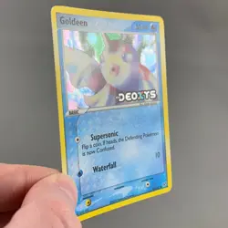 Goldeen 61/107 EX Deoxys REVERSE HOLO Stamped Common Pokemon Card 2005 MP-LP - Image 3