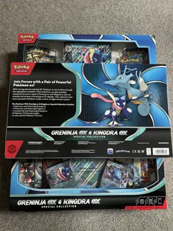 Pokemon Trading Card Game Greninja ex and Kingdra ex Collection Box LOT OF 5 - Image 3
