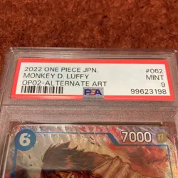One Piece Card Monkey D. Luffy SR Parallel OP02-062 - Image 2