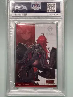 PSA 10 Nikke Goddess of Victory Gun Girl Metal Card Collection Vol.1 Nihilister - Image 2