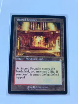 Sacred Foundry (Retro Frame) Ravnica Remastered Regular - Image 1