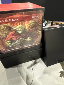 Krenko, Mob Boss ELITE Goblin Tribal Tokens MTG Custom Commander Deck - Image 1