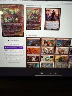 Krenko, Mob Boss ELITE Goblin Tribal Tokens MTG Custom Commander Deck - Image 2