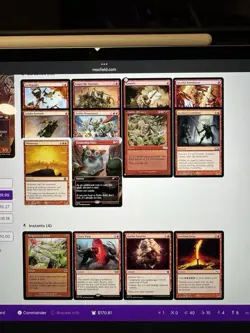 Krenko, Mob Boss ELITE Goblin Tribal Tokens MTG Custom Commander Deck - Image 4