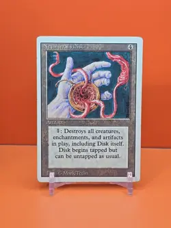🟤🟤 1994 Magic The Gathering NEVINYRRALS DISK REVISED 3RD EDITION HEAVY PLAYED - Image 1