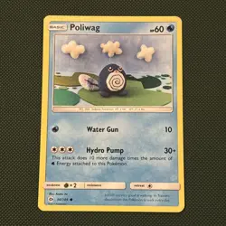 Poliwag 30/149 : Common Mint/Near Mint Pokemon Card : SM01: Sun & Moon - Image 1