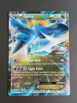 Pokemon - Latios EX 58/108 XY Roaring Skies Ultra Holo Rare Card - MP - Image 1