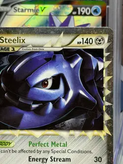Steelix Prime 87/95 Holo Ultra Rare Pokemon HGSS Unleashed - Image 4