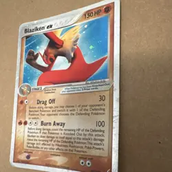 Pokemon Blaziken ex Ultra Rare Holo Card 90/100 EX Crystal Guardians English TPC - Image 2
