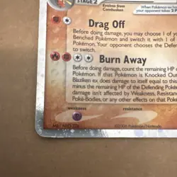 Pokemon Blaziken ex Ultra Rare Holo Card 90/100 EX Crystal Guardians English TPC - Image 4