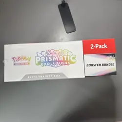 Pokemon TCG Prismatic Evolutions Costco Bundle ETB + Booster Bundle New & Sealed - Image 2