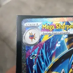 Pokemon Mega Sharpedo ex 127/094 Phantasmal Flames Special Rare Holo - Image 4