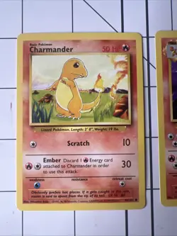 Charmeleon - 1999 Pokemon Base Set - #24/102 and Charmander #46/102 - NM/EX - Image 2