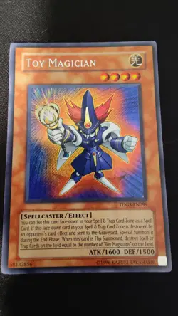 Yu-Gi-Oh! Toy Magician TDGS-EN099 Secret Rare Unlimited NM! - Image 1