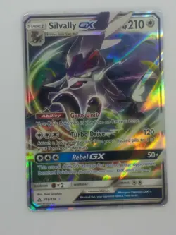 Silvally GX 116/156 Ultra Prism Pokemon Card Near Mint - Image 1