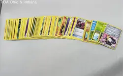 Collection Of Pokemon Trading Cards With Storage Tin And Card Sleeves - Image 2