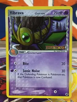 Pokemon Card Vibrava 42/101 Reverse Holo EX Dragon Frontiers EX - Image 1
