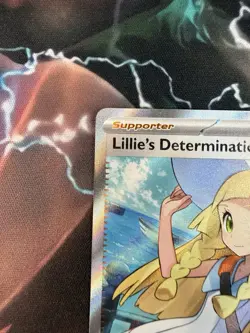 Lillie's Determination 169/132 ME01: Mega Evolution - Pokemon Card - NM - Image 2