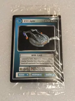 Star Trek CCG - "U.S.S. Jupiter" - Armada - Rare Sealed Promo Card - Image 1