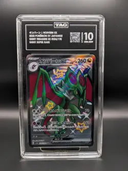 TAG 10 Graded Pokemon Card Lot *3 Cards* Noivern Melmetal Flamigo (Japanese) - Image 1