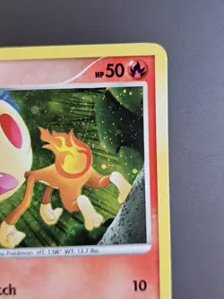 Chimchar - DP02 - Pokemon Diamond & Pearl Promo Holo Card NM - Image 3