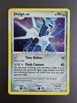 Pokemon TCG Dialga LV.68 Holo Rare Black Star Promo Card Diamond & Pearl DP26 NM - Image 1