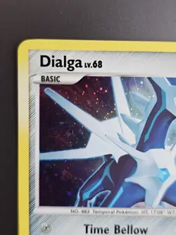 Pokemon TCG Dialga LV.68 Holo Rare Black Star Promo Card Diamond & Pearl DP26 NM - Image 2