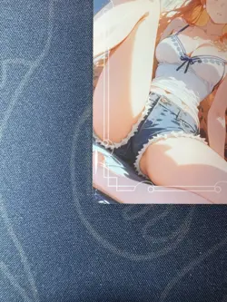 Goddess Nami Jeans Maiden Preimium Thick Card Waifu Doujin One Piece Full Art - Image 5