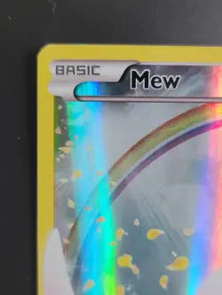 Mew XY110 - Black Star Promo Full Art Holo XY Mythical Collection Card HP/MP - Image 2