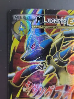 Pokemon M Lucario EX 55a/111 Alternate Art Promo Holo Card VLP - Image 2