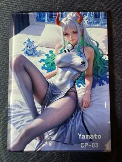 Goddess Yamato Qipao Maiden Preimium Thick Card Waifu Doujin One Piece Full Art - Image 1
