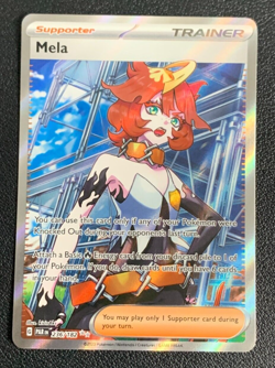 Mela 236/182 Paradox Rift Full Art Ultra Rare Holo Pokemon TCG Card NM - Image 1