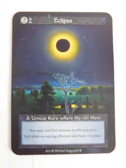 Eclipse Non-Foil Sorcery Contested Realm Gothic Unique Card TCG - Image 1