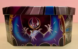 Pokemon TCG Metal Storage Tin V Design Empty - Lunala Solgaleo Card Box - Image 2