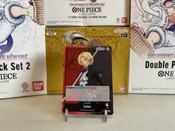OP05-001 L Sabo Leader Common One Piece Card Game - Image 1