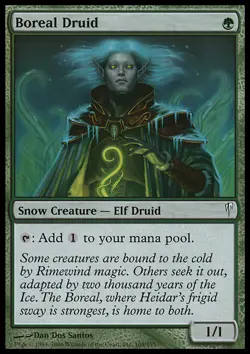 MTG BOREAL DRUID - EXC DRUIDO DI BOREALIA - CSP - MAGIC - Image 1