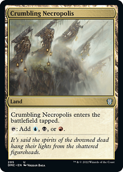 MTG - Crumbling Necropolis, Dominaria United Commander - Image 1