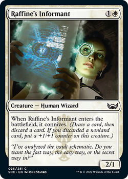 MTG - Raffine's Informant, Streets of New Capenna - Image 1