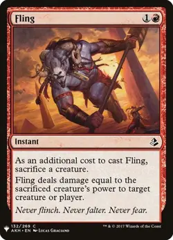 MTG - Fling, Mystery Booster - Image 1