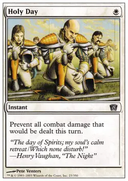 MTG - Holy Day Eighth Edition - Image 1