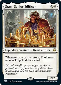 MTG - Sram, Senior Edificer - Theme Deck Exclusive, Commander Legends - Image 1
