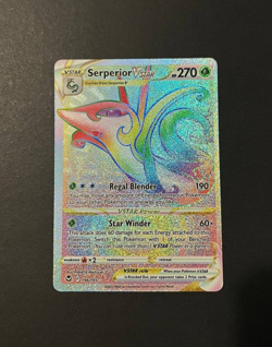 Serperior VSTAR - 196/195 - Silver Tempest - Secret Rare - Rainbow - Pokemon TCG - Image 1