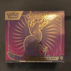 Pokemon TCG Scarlet and Violet Base Set Elite Trainer Box ETB Miraidon - Image 1